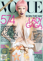 Lady GaGa的封面杂志写真 2011年3月号封面女郎